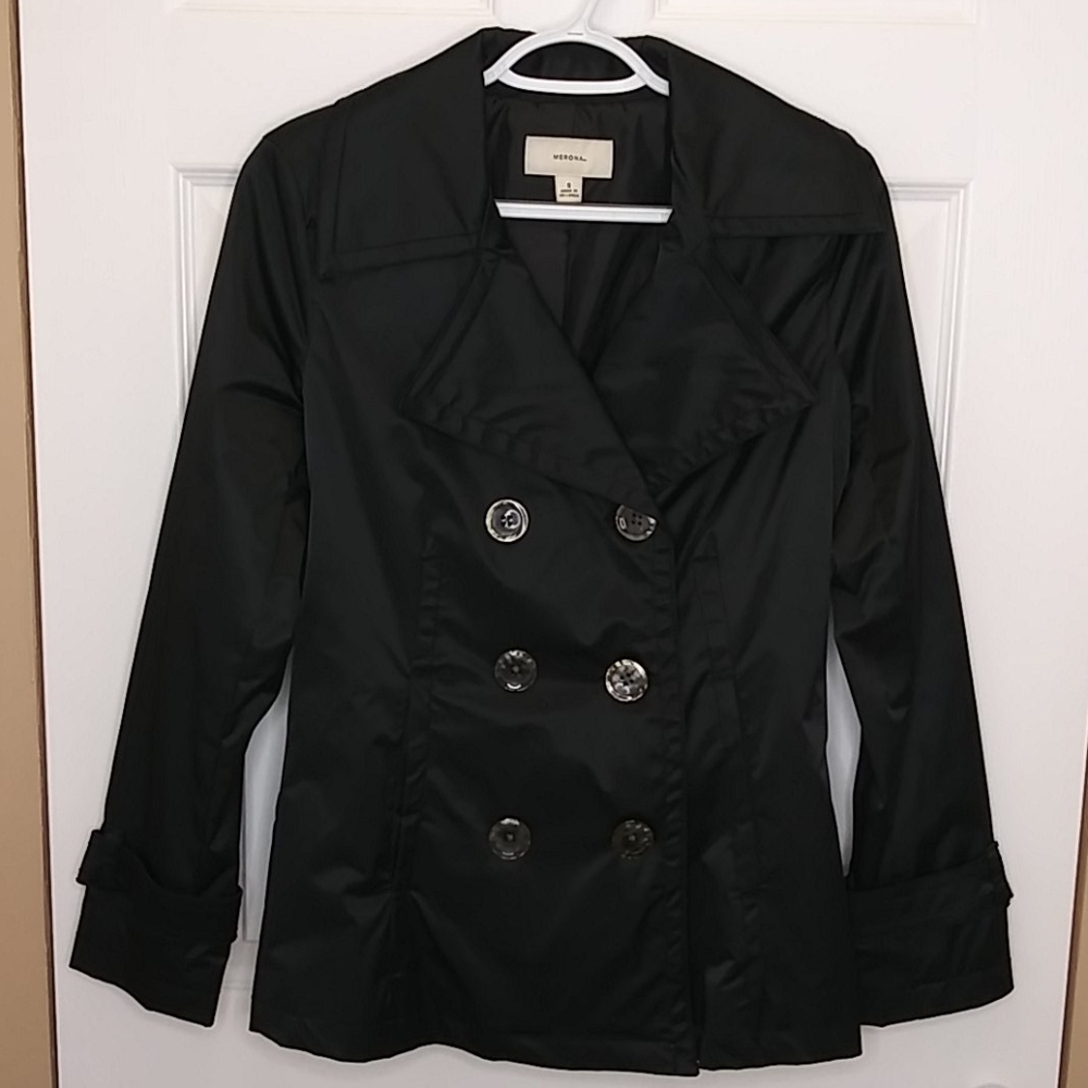 Merona Double‎ Breasted Weather Resistant Jacket